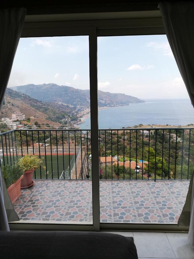 Il Normanno, Appartamento Con Panorama Mozzafiato Taormina Luaran gambar