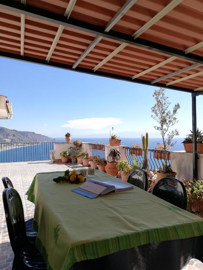 Il Normanno, Appartamento Con Panorama Mozzafiato Taormina Luaran gambar