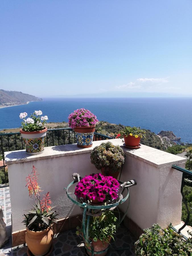 Il Normanno, Appartamento Con Panorama Mozzafiato Taormina Luaran gambar